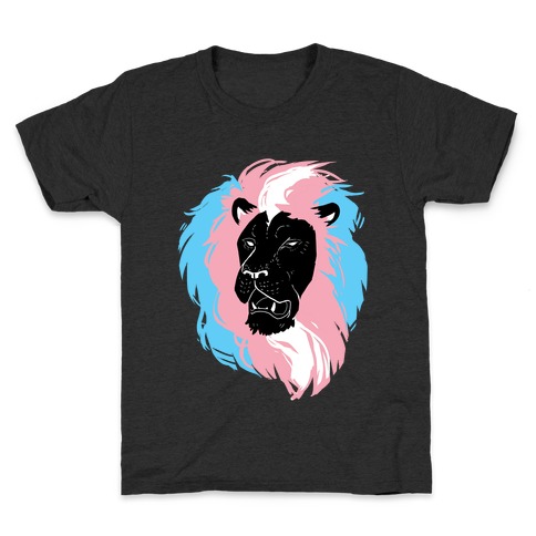 Trans Lion Pride Kids T-Shirt