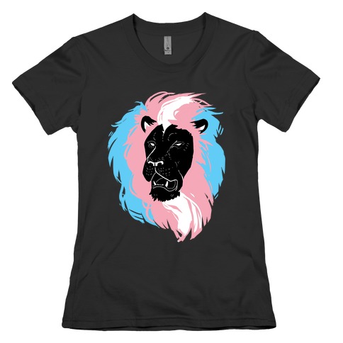 Trans Lion Pride Womens T-Shirt