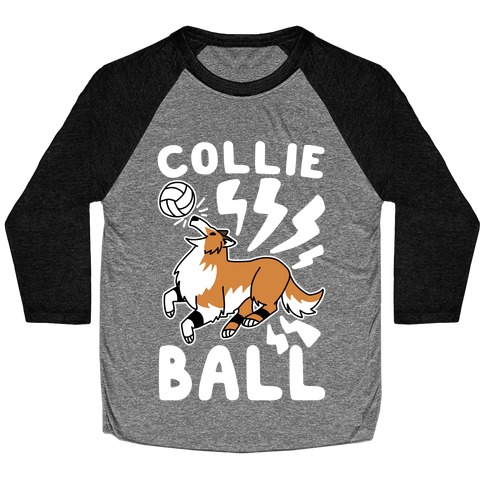 Collie Ball Baseball Tee