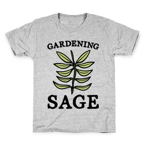 Gardening Sage Kids T-Shirt