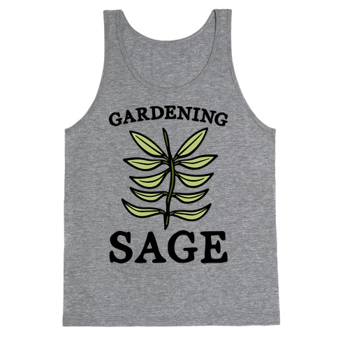 Gardening Sage Tank Top