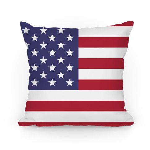 US Flag Pillow