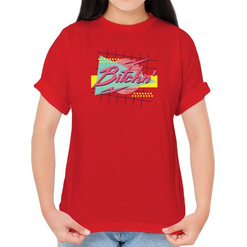 afregning Antagonisme Baby Bitchn' 80s Retro T-Shirts | LookHUMAN