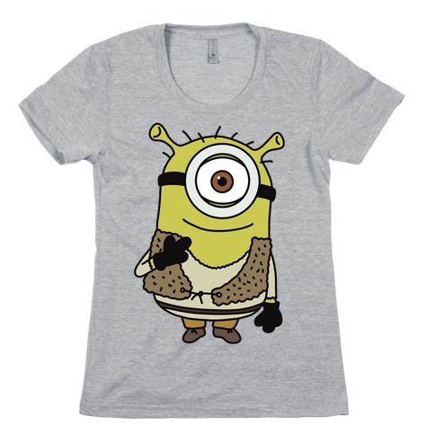 Shrek Minion Womens T-Shirt
