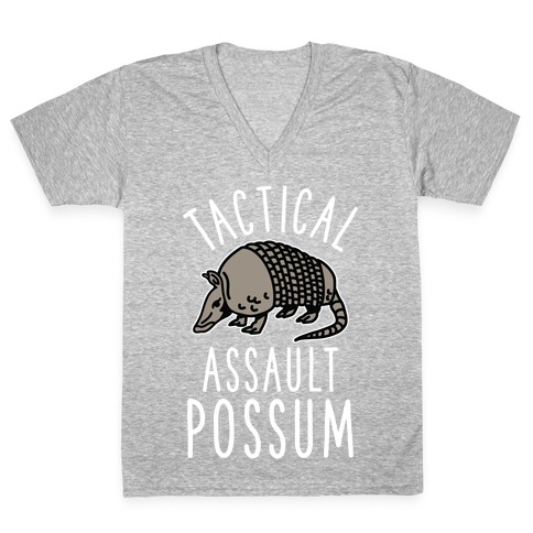 Tactical Assault Possum V-Neck Tee Shirt