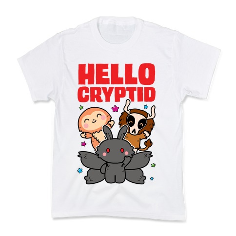 Hello Cryptid Kids T-Shirt