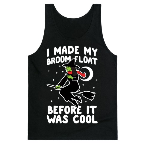 Broom Challenge Hipster Witch Tank Top