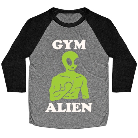 Gym Alien Baseball Tee