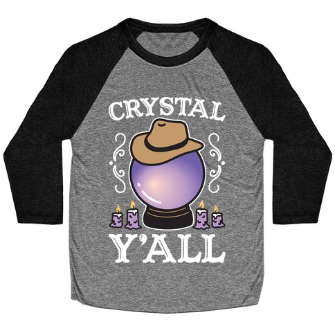 Crystal Y'all Baseball Tee