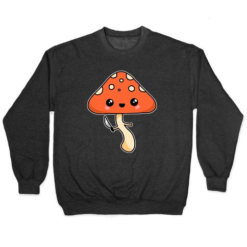 Mushroom With Knife Pullover