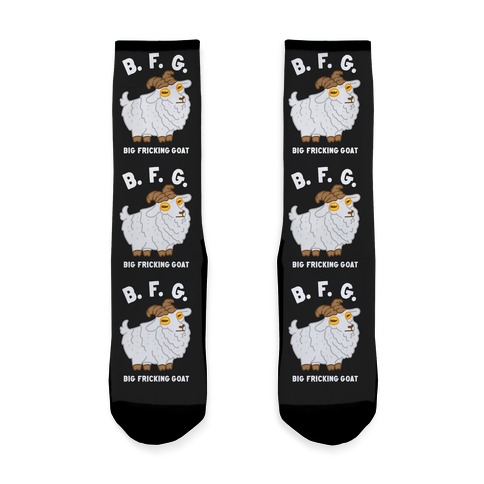 B.F.G. (Big Fricking Goat) Sock