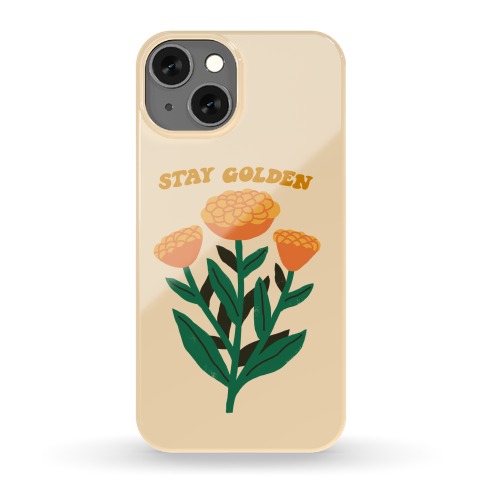 Stay Golden Marigolds Phone Case