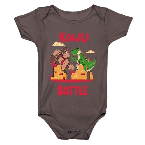 Kaiju Battle Baby One-Piece
