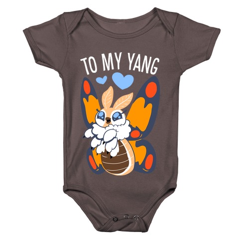 You're The Yin To My Yang (Mothra) Baby One-Piece