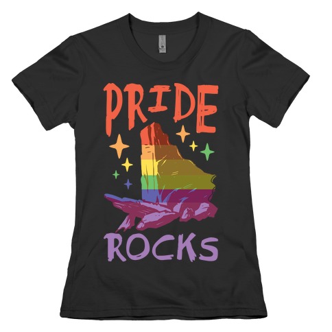 Pride Rocks Womens T-Shirt