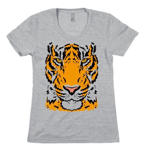 Tiger Stare Womens T-Shirt