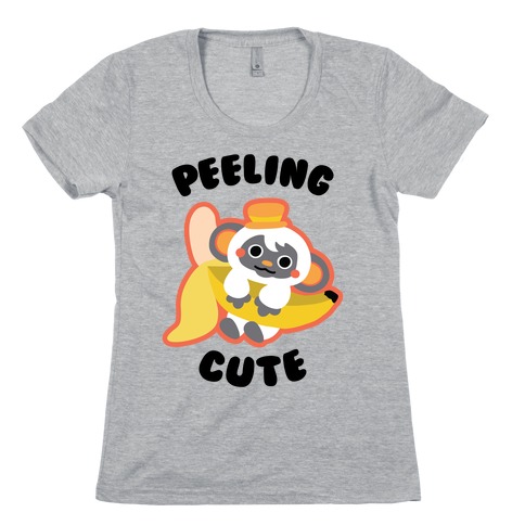 Peeling Cute Womens T-Shirt