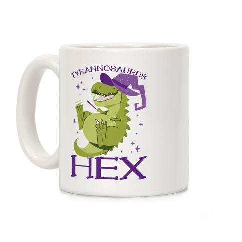 Tyrannosaurs Hex Coffee Mug