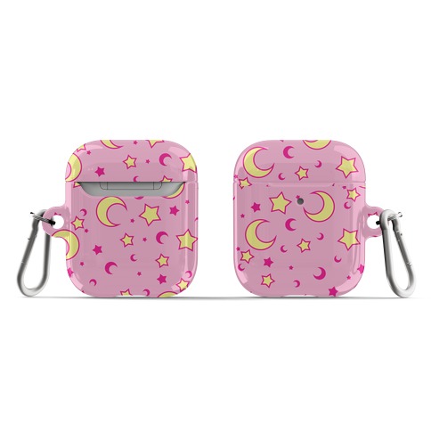 Dreamy Pastel Moon And Stars AirPod Case