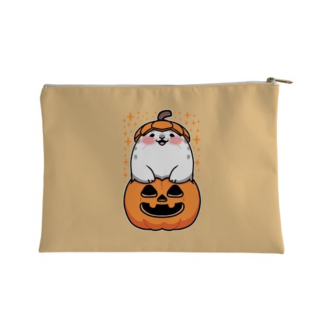 Cute Halloween Seal Accessory Bag