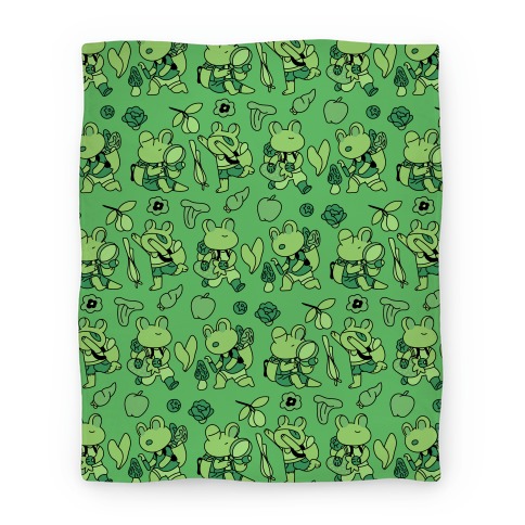 Forage Frogs Blanket