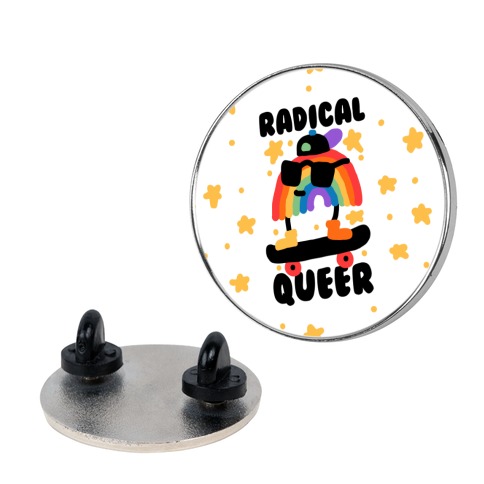 Radical Queer Rainbow Pin