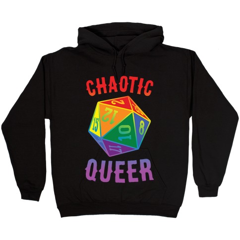 Chaotic Queer Hooded Sweatshirt