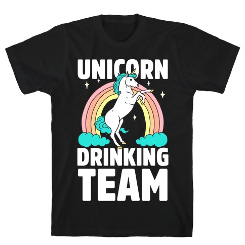 Unicorn Drinking Team T-Shirt