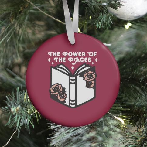 The Power Of The Pages Ornament