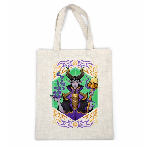 DND princesses: Tiefling Maleficent Casual Tote
