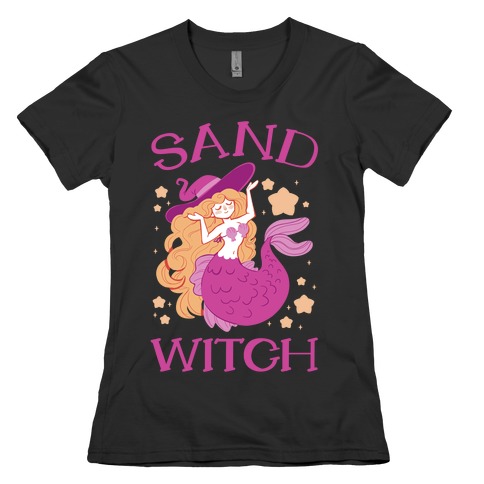 Sand Witch Womens T-Shirt
