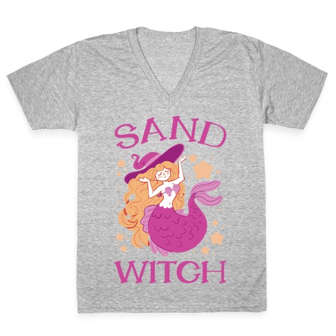 Sand Witch V-Neck Tee Shirt