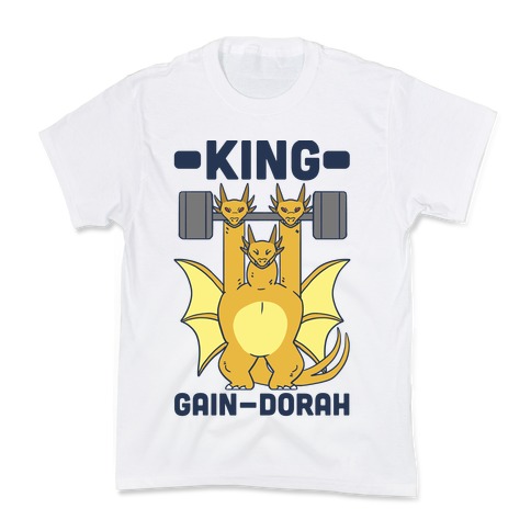 King Gain-dorah - King Ghidorah Kids T-Shirt