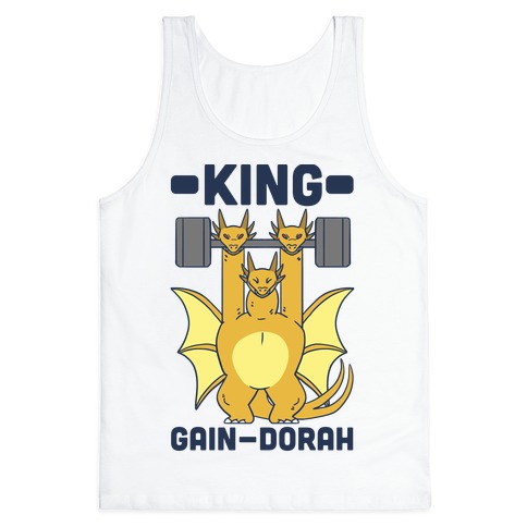 King Gain-dorah - King Ghidorah Tank Top