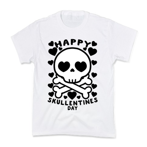 Happy Skullentine's Day Kids T-Shirt