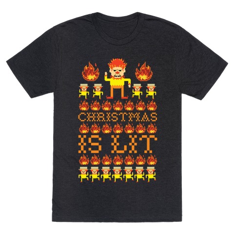 Christmas Is Lit Heat Miser T-Shirt