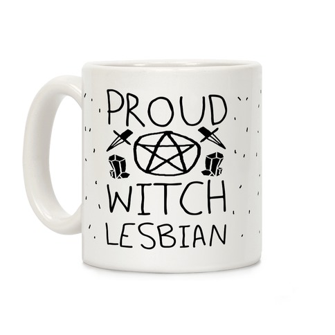 Proud Witch Lesbian Coffee Mug