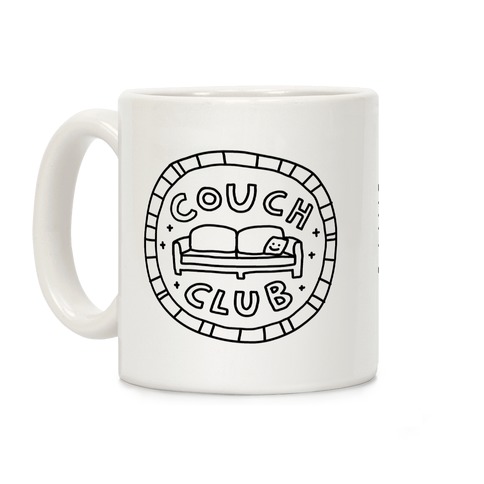 Couch Club Membership Badge Coffee Mug
