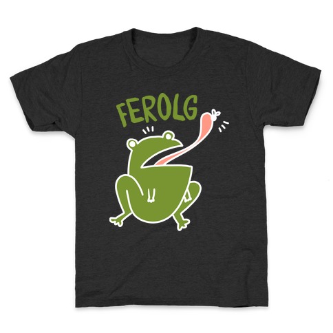 FEROLG - Feral Girl Frog Kids T-Shirt