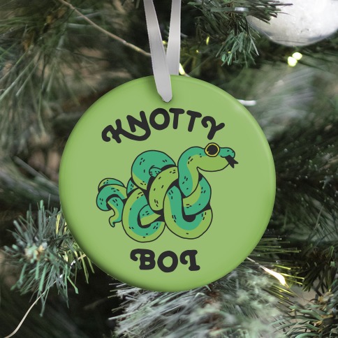 Knotty Boi Snake Ornament