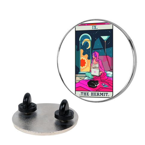 The Hermit Tarot Card Pin