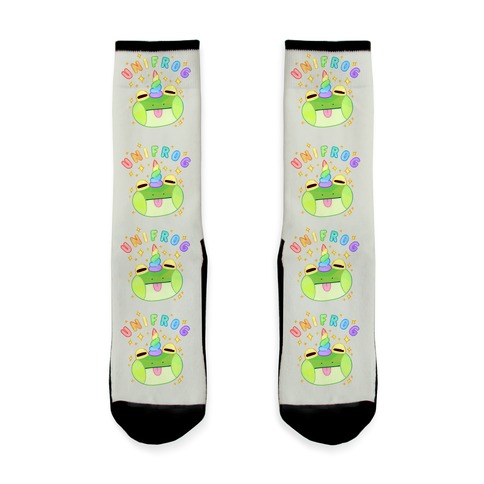 Unifrog Frog Unicorn Sock