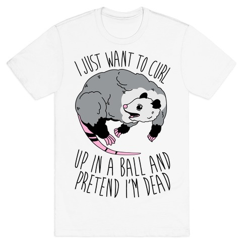 I Just Want To Curl Up in a Ball  T-Shirt