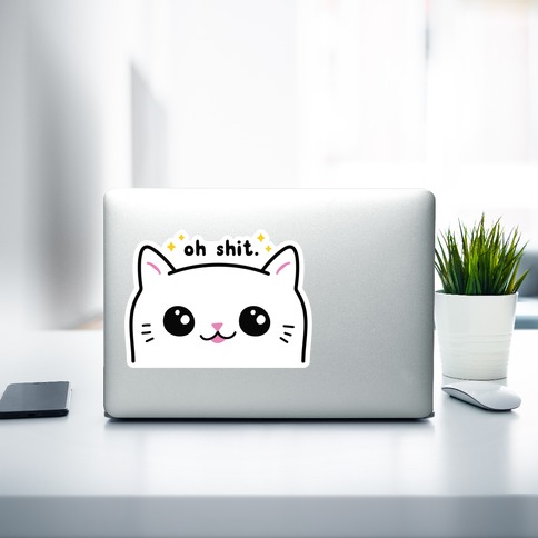 hoo HOO! cats singing catcrumb art | Sticker