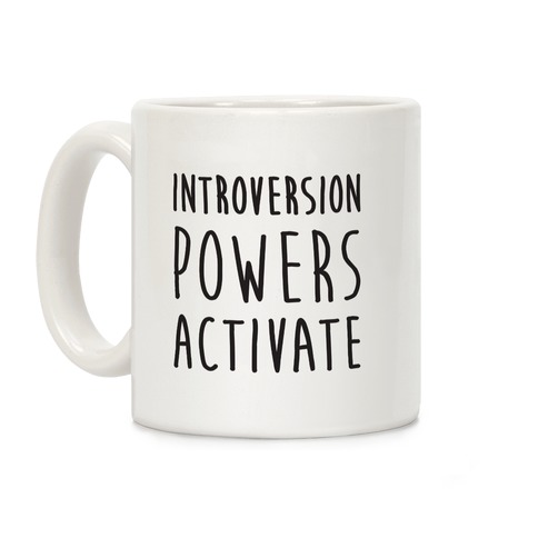 Introversion Powers Activate Coffee Mug