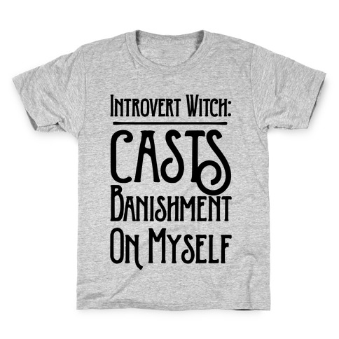 Introvert Witch Kids T-Shirt