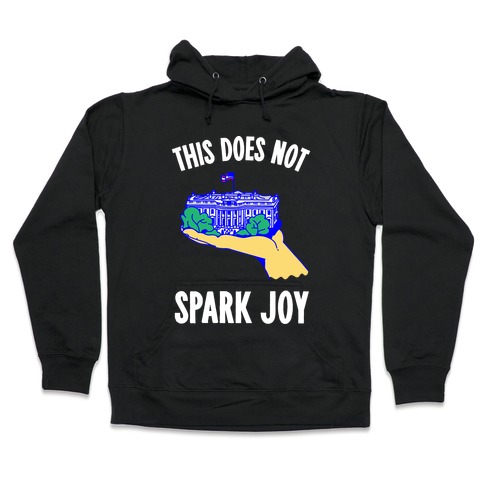 The White House Does Not Spark Joy Hooded Sweatshirt