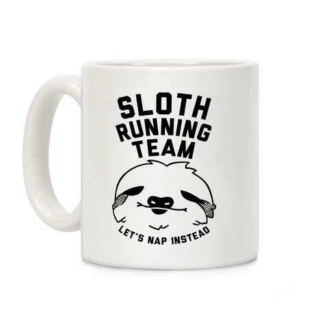 Sloth Running Team Coffee Mug