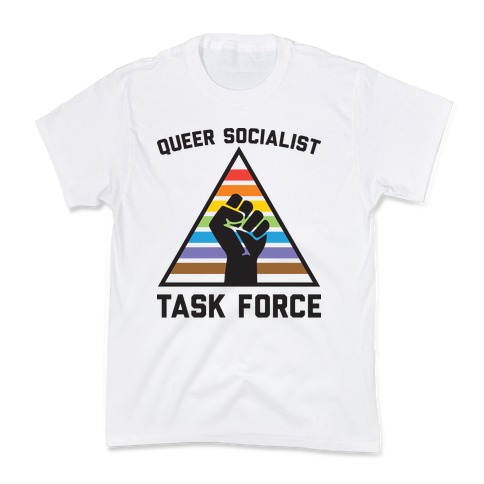 Queer Socialist Task Force Kids T-Shirt