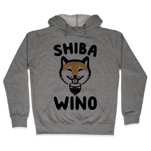 Shiba Wino Hooded Sweatshirt